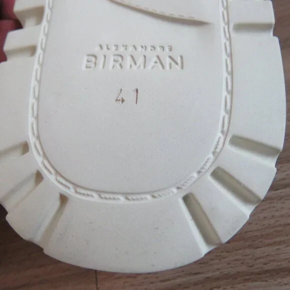 ALEXANDRE BIRMAN Lolita Espadrille Flat Slide Sandals Fresh In Pink - Size US 11 - Picture 16 of 16